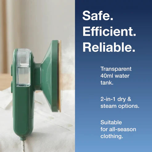 mini steam iron box